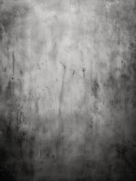 Foto una pared de textura gris con un fondo manchado blanco y negro