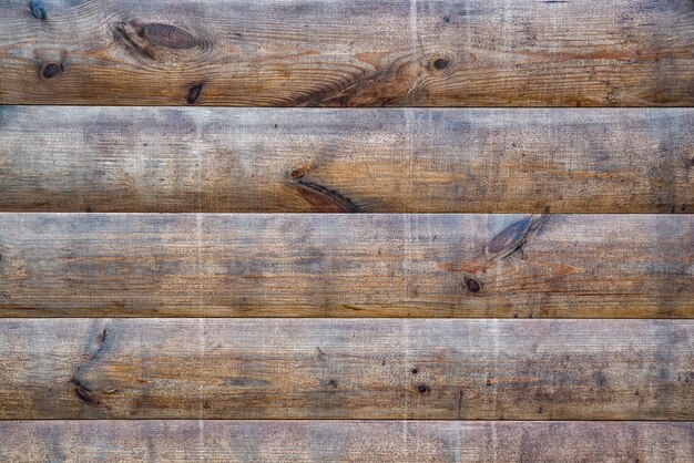 Pared de textura de madera vieja, fondo rústico rural