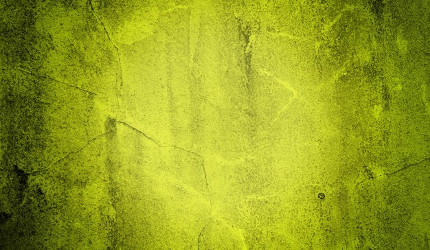 Una pared verde con un fondo amarillo y la palabra "verde".