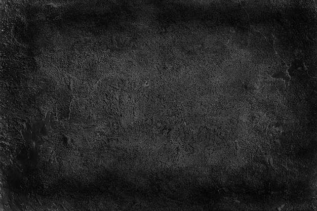 pared vieja negra fondo de hormigón agrietado / textura negra abstracta, fondo antiguo vintage