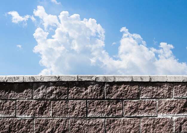 Parede contra o céu