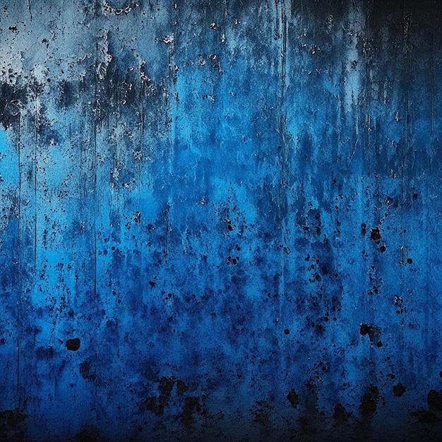 Foto parede de cimento de concreto de textura azul grungy preto fundo abstrato