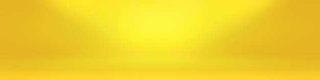 Parede de estúdio gradiente amarelo ouro de luxo abstrato bem usado como backgroundlayoutbanner e pres...