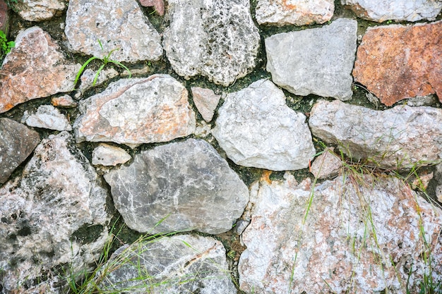 Parede de fundo de textura de pedra ao ar livre