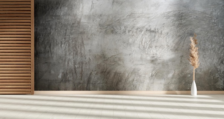 Foto parede de loft de cimento simulada para design de apresentação de texto e elemento