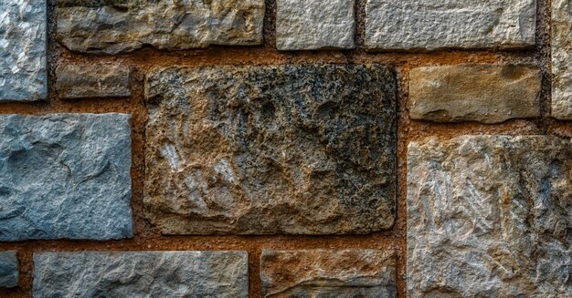 parede de tijolos texturizados vintage