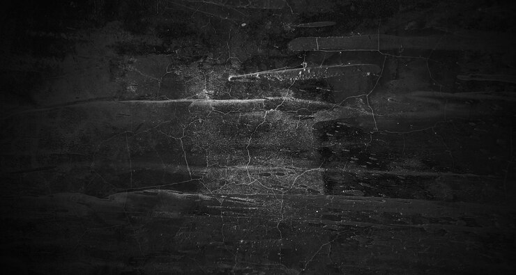 Parede preta assustadora para fundo Conceito de fundo de halloween de parede escura Textura de concreto de horror
