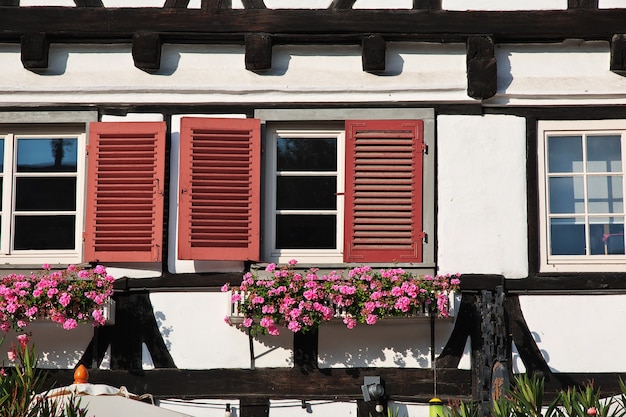 Paredes entramadas (Fachwerk) casa en Maulbronn, Alemania
