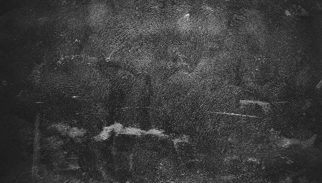Paredes escuras assustadoras, textura de cimento de concreto preto levemente leve para a paisagem de panorama de grunge escuro da superfície de fundo