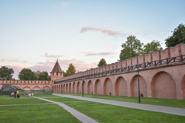 Paredes del Kremlin de Tula