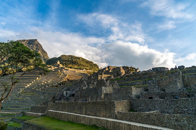 Paredes de roca caliza, Machu Picchu, Cusco