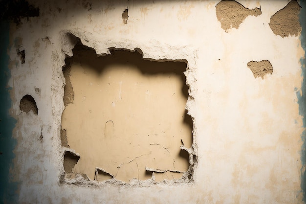 Las paredes viejas de yeso se pueden usar como fondos o mejoras de texturas para el hogar.