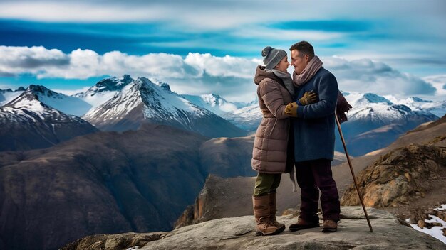 Foto pareja de los andes