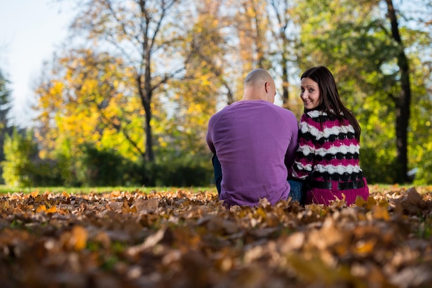 pareja atractiva