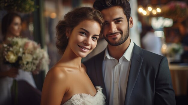 pareja de bodas