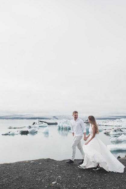 pareja casada en islandia