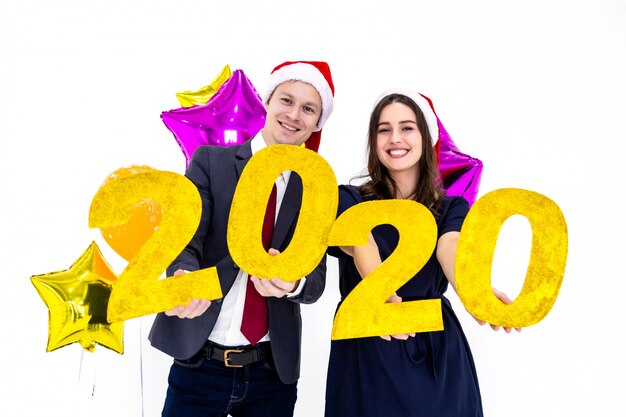 Pareja celebración año 2020