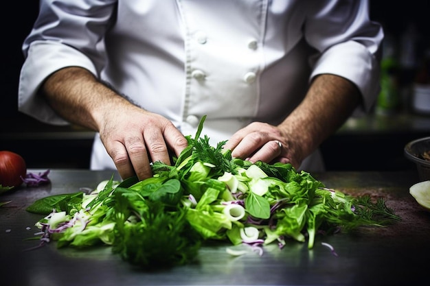 pareja cocinando alimentos saludables en la cocina estilo de vida preparación de comidas