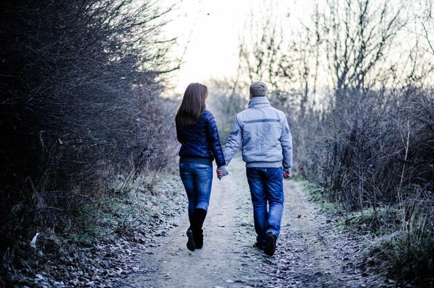 Pareja enamorada pareja