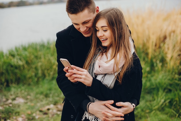 Pareja enamorada