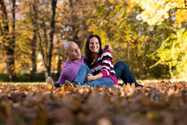 Pareja feliz