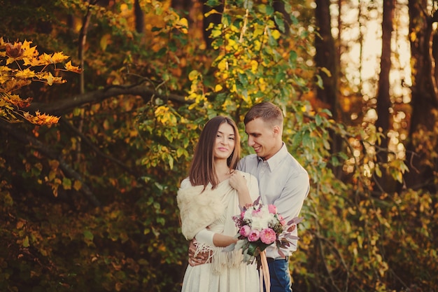 Pareja feliz