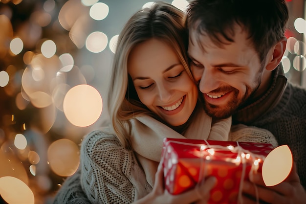 Una pareja hace un deseo el día de San Valentín