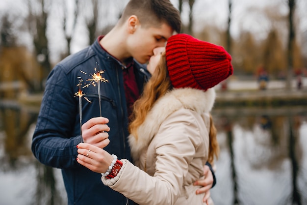 Pareja de moda