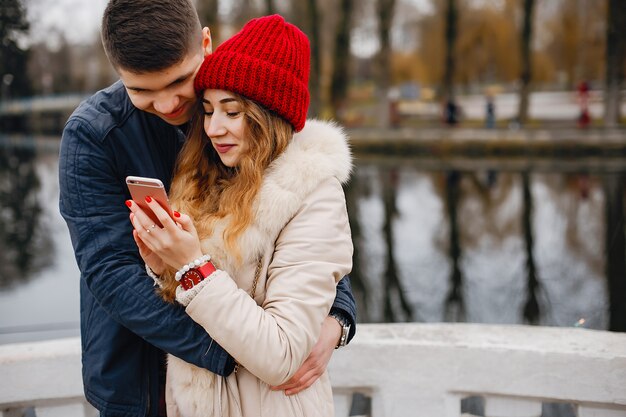 Pareja de moda