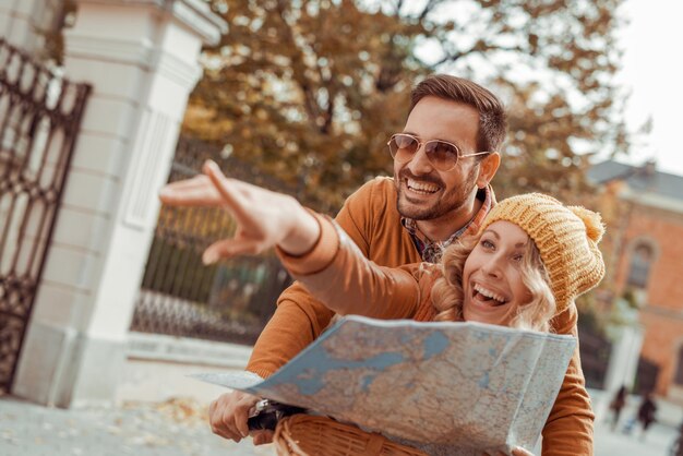 pareja de turista