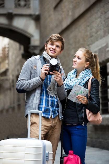 Pareja de turistas