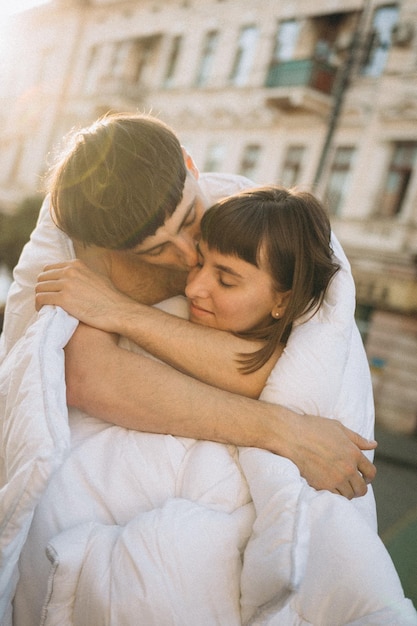 pareja en Ucrania