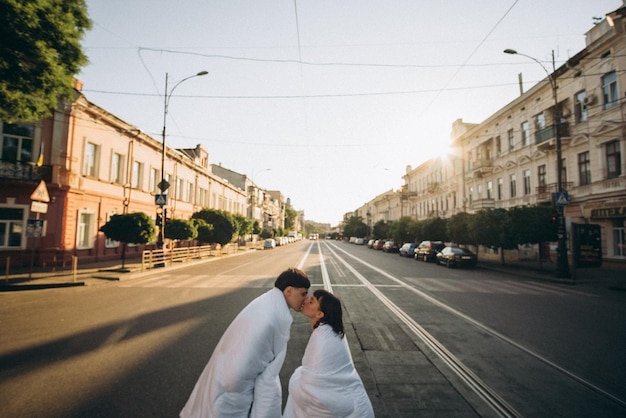 pareja en Ucrania