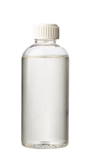 Parfümdiffuserflasche, isoliert auf weißem Hintergrund