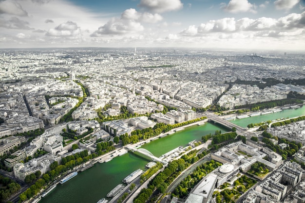 Paris-Ansicht vom Eiffelturm