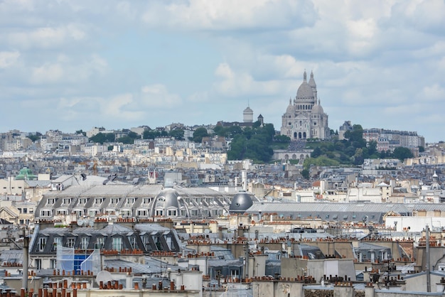 París desde la azotea del Centro Pompidou