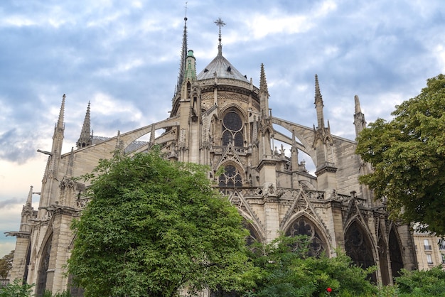 De París Catedral de Notre Dame en París. Francia