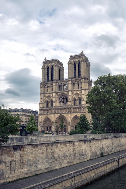 De París Catedral de Notre Dame en París. Francia