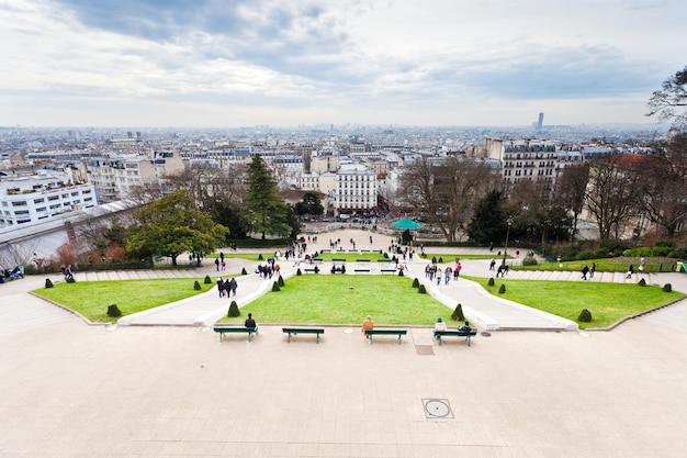 París desde la colina de Montmartre