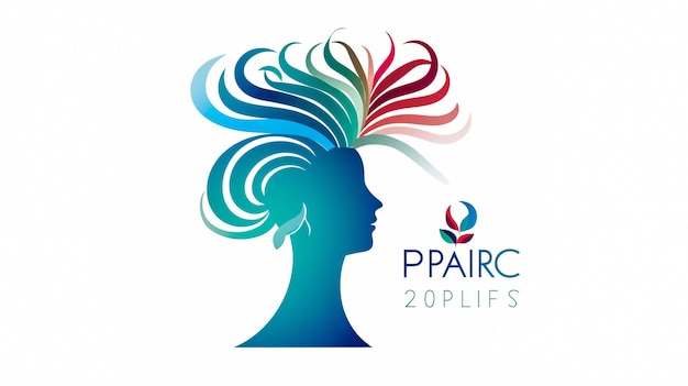Foto parís, francia, 7 de julio de 2023 icono de los juegos olímpicos de verano parís 2024 en manos del atleta olímpico moderno