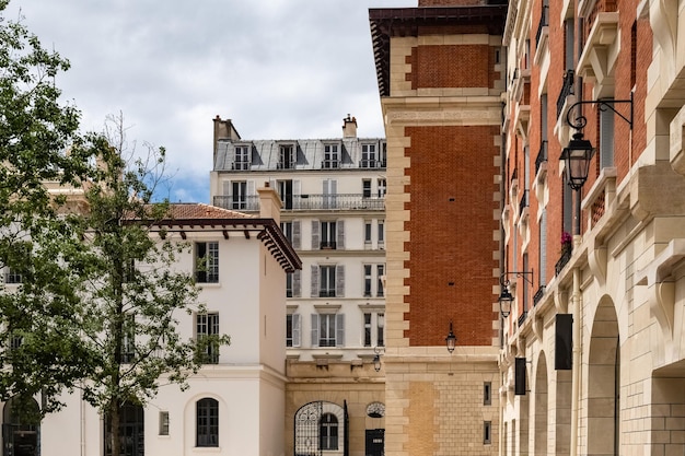 París, hermoso edificio en el Marais