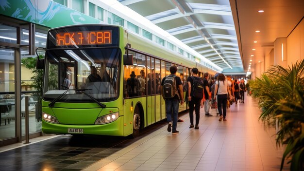 Park-and-Ride-Bus-Einrichtungen am Flughafen von Auckland bedienen über 14 Millionen Passagiere