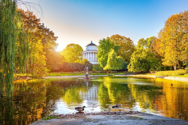 Park im Herbst Warschau