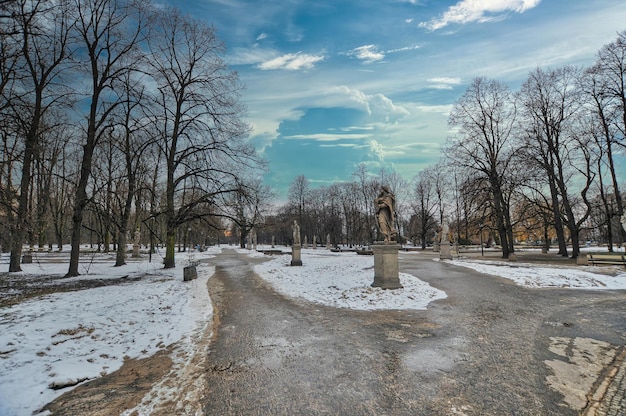 Park in Warschau in Polen