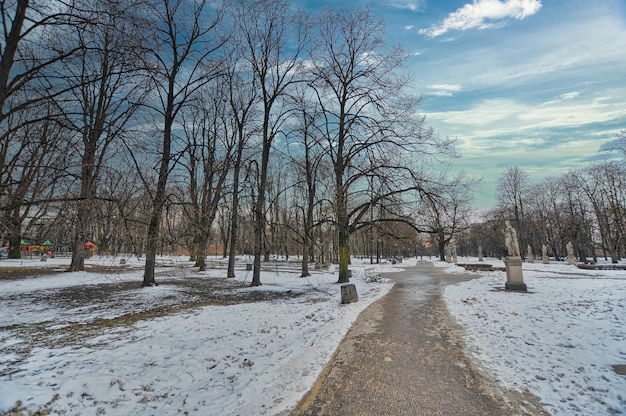 Park in Warschau in Polen