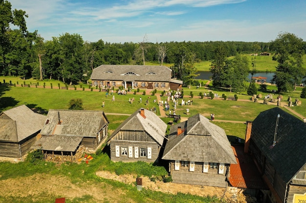 Parkmuseum de la historia interactiva de Sila en Bielorrusia Complejo histórico medieval