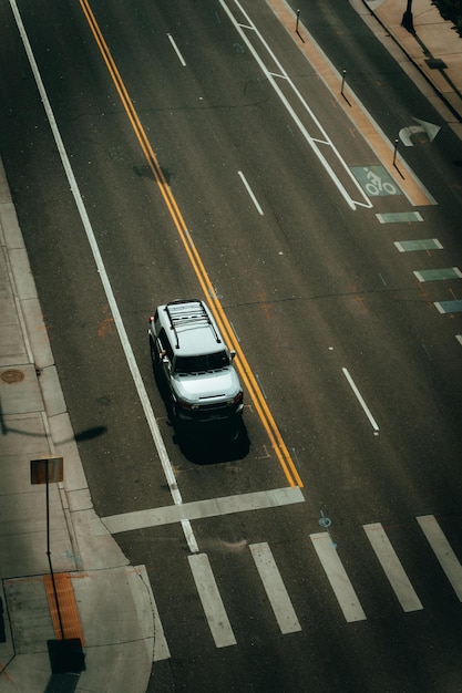 Parkplatz auf einer Autobahn