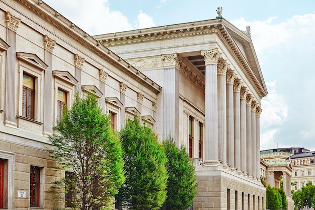 Parlament von Österreich, im Zentrum von Wien. Österreich.