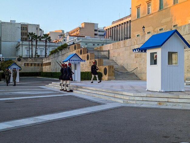 Parlamento helénico en Atenas