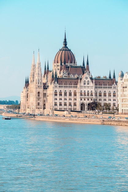 Parlamentsgebäude in Budapest, Ungarn